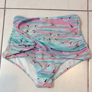 Anthropologie Estivo high waist bottoms!